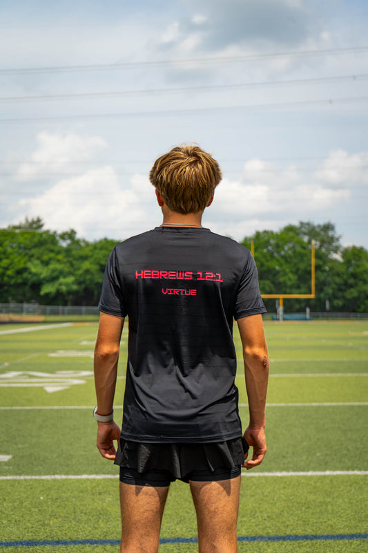 Hebrews 12:1 Workout Tee